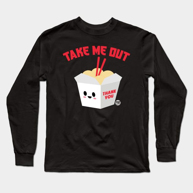 TAKE ME OUT Long Sleeve T-Shirt by toddgoldmanart